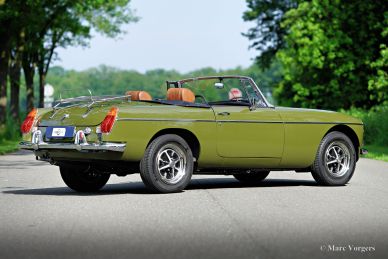 MG MGB roadster, 1975