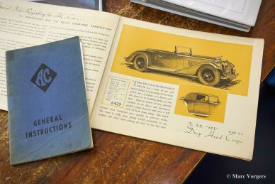 AC (Acédès) 16/66 Drophead Coupé, 1935