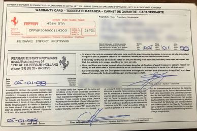 Ferrari 456M GTA, 1998