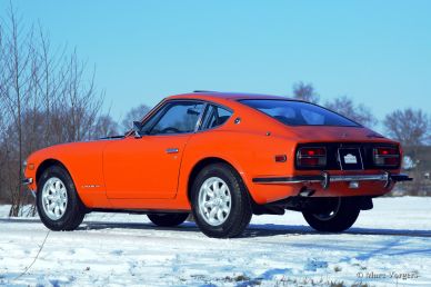 Datsun 240 Z rally preparation