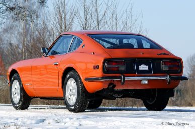 Datsun 240 Z rally preparation