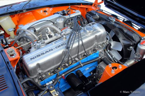 Datsun 240 Z rally preparation