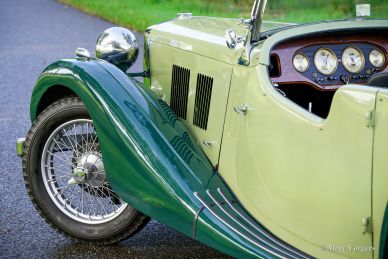 MG VA, four seat tourer, 1939
