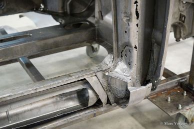 Porsche 911 2.0 SWB 1968 body restoration