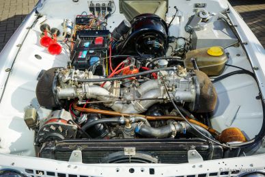 Saab 96 V4 De Luxe rally car, 1968