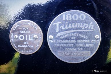 Triumph 1800 Roadster 18TR, 1947