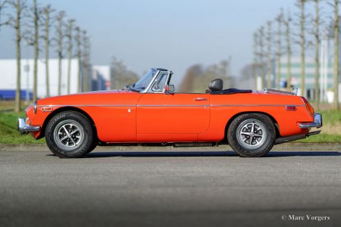 MG MGB roadster, 1974