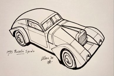 Citroën Rosalie 'SPIDO' 15AL 1932/33 Recreation