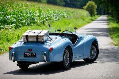 Triumph TR3 (small mouth), 1957
