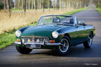 MG MGB roadster, 1974