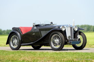 MG TC 'supercharged', 1947