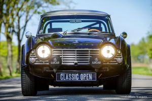 Triumph TR4 rally car, 1962