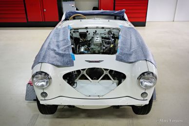 Austin Healey 100/M BN1, 1954 Mille Miglia preparation
