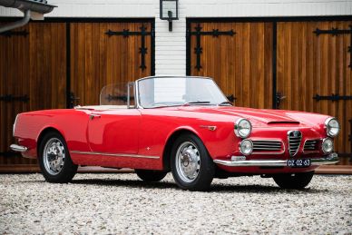 Alfa Romeo 2600 Spider, 1966 Restoration