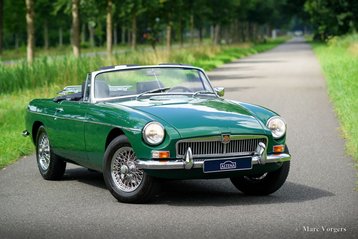 MG MGB roadster, 1968.