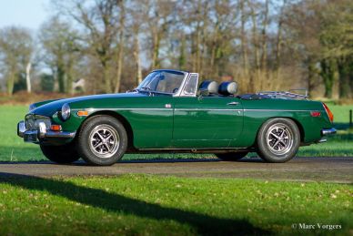 MG MGB roadster, 1974