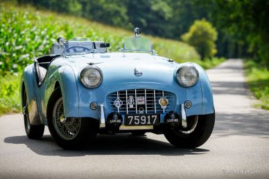 Triumph TR3 (small mouth), 1957