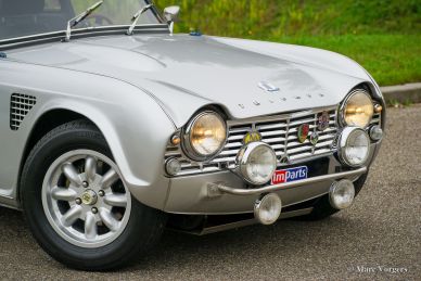 Triumph TR4 rally car, 1963